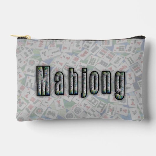 Mahjong Pie Accessoire Portemonnee Etui (Voorkant)