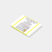 mahjong post-it® notes (Schuin)