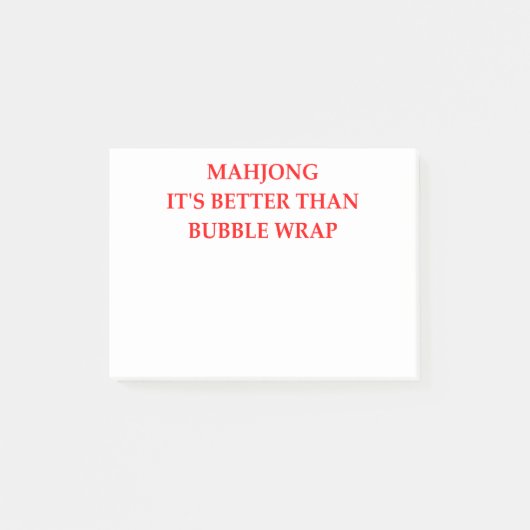 MAHJONG POST-IT® NOTES (Voorkant)
