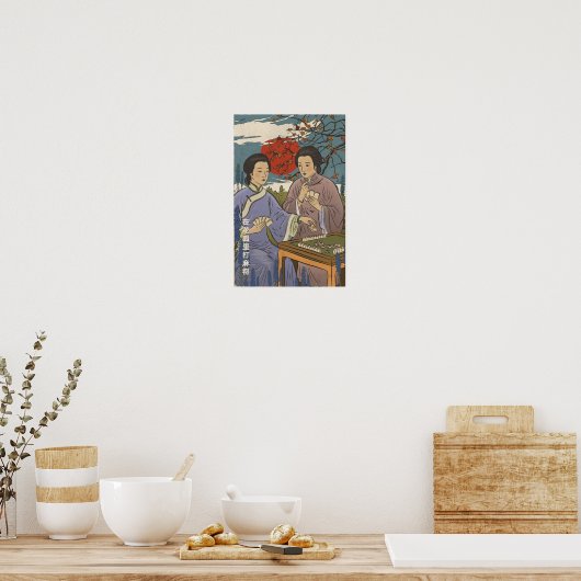 Mahjong Poster (Keuken)