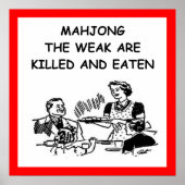 MAHJONG POSTER (Voorkant)