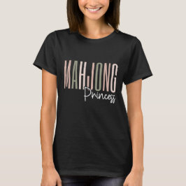Mahjong princess | Funny mahjong T-shirt
