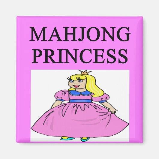 MAHJONG princess Magneet (Voorkant)