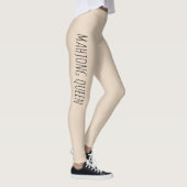 Mahjong Queen Beige Leggings (Rechts)