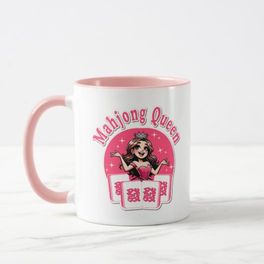 Mahjong Queen Coffee Mok (Links)