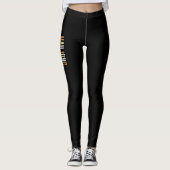 Mahjong Queen Letters Leggings (Voorkant)