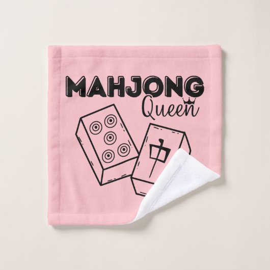 Mahjong Queen Washandje (Wasdoekje)