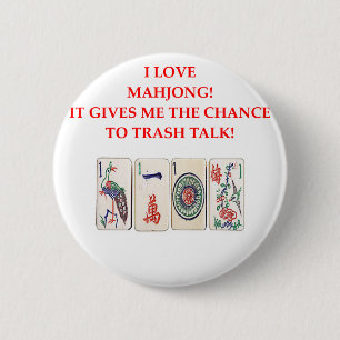 MAHJONG RONDE BUTTON 5,7 CM