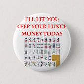 mahjong ronde button 5,7 cm (Voorkant)