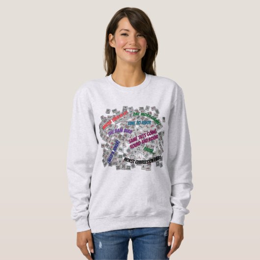 Mahjong Sayings Sweatshirt (Voorkant volledig)