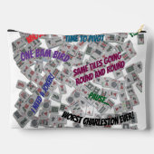 Mahjong Sayings Tiles Pouch Bag Etui (Achterkant)