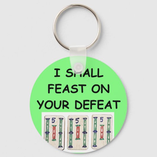 MAHJONG SLEUTELHANGER (Voorkant)