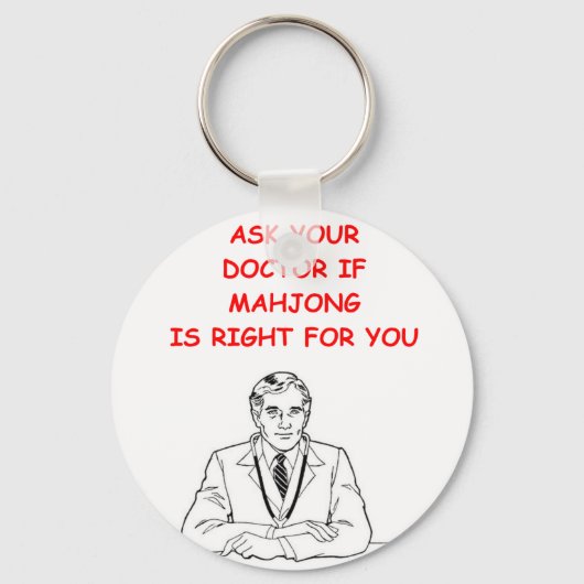 MAHJONG SLEUTELHANGER (Voorkant)