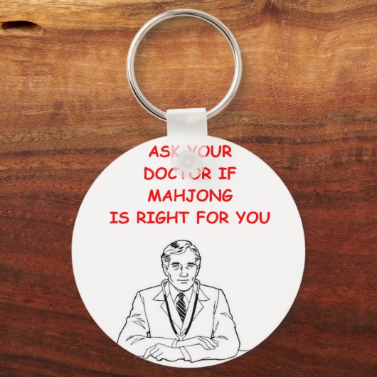 MAHJONG SLEUTELHANGER (Voorkant)