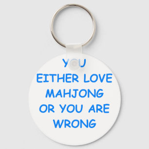 mahjong sleutelhanger
