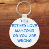 mahjong sleutelhanger (Voorkant)