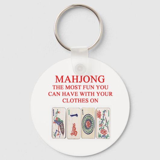 MAHJONG SLEUTELHANGER (Voorkant)