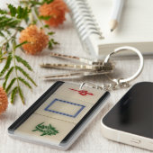 Mahjong sleutelhanger met drakensymbolen (Voorkant Rechts)