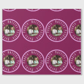 Mahjong Snoop Dogg en Martha Stewart 'Rappen' Cadeaupapier (Vlak)