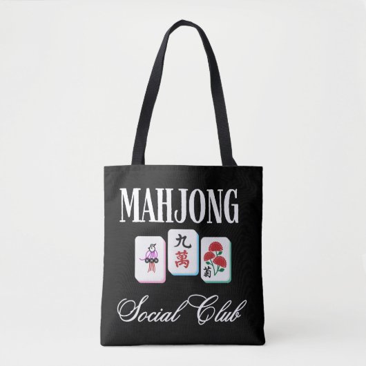 Mahjong Sociale Club  Tote Bag (Voorkant)
