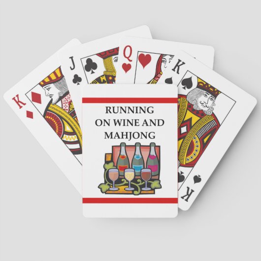 MAHJONG SPEELKAARTEN (Achterkant)