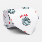 MahJong spel symbool Joker tegel Stropdas (Opgerold)
