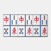 Mahjong spel Tegels Design Desk Mat (Voorkant)