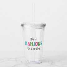 Mahjong Speler Drinkware