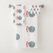 MahJong-spelsymbool Joker tegel Bad Handdoek (Insitu)