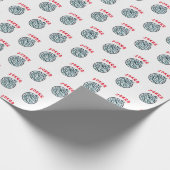 MahJong-spelsymbool Joker tegel Cadeaupapier (Hoek)