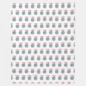 MahJong-spelsymbool Joker tegel Fleece Deken (Voorkant)