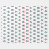 MahJong-spelsymbool Joker tegel Fleece Deken (Voorkant (Horizontaal))