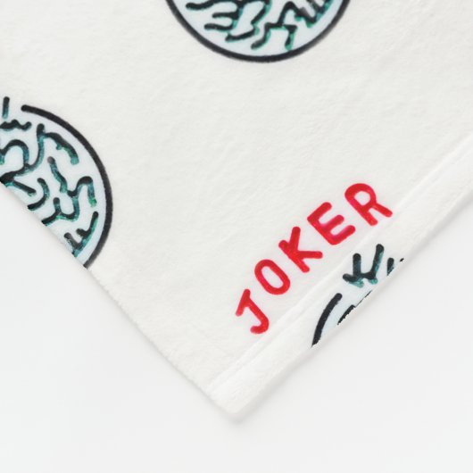 MahJong-spelsymbool Joker tegel Fleece Deken (Hoek)