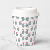 MahJong-spelsymbool Joker tegel Papieren Bekers (Rechts)