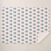 MahJong-spelsymbool Joker tegel Sherpa Deken (Voorkant (horizontaal))