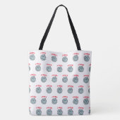 MahJong-spelsymbool Joker tegel Tote Bag (Achterkant)