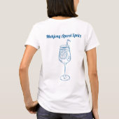 Mahjong Spritz Society T-shirt (Achterkant)