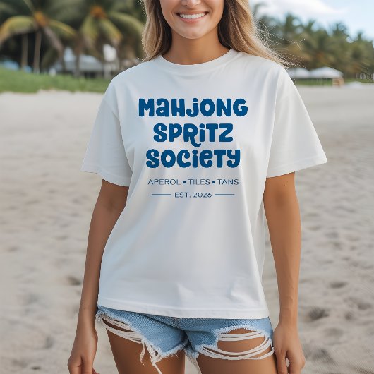Mahjong Spritz Society T-shirt