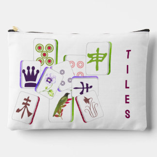 Mahjong-steenzak met ritssluiting etui