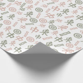 Mahjong-symbolen Cadeaupapier (Hoek)