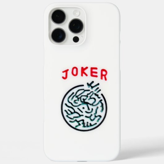 MahJong-symbool tegel Joker Case-Mate iPhone Case (Achterkant)