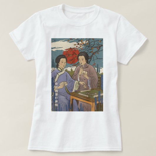 Mahjong T-shirt (Design voorkant)
