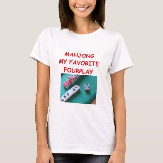 MAHJONG T-SHIRT (Voorkant)
