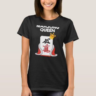 Mahjong T-Shirt - Grappige Mahjong Koningin
