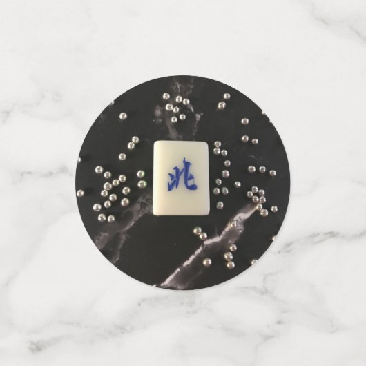 Mahjong Table Confetti (Kleine voorkant)