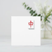 Mahjong tegel gebaseerde Chinese spel gameplay gok Kaart (Staand voorkant)