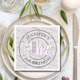 Mahjong Tegel servetten voor Mahjong Party Decor