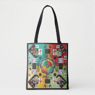 Mahjong Tegel Tote Tas