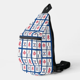 Mahjong Tegels Design Sling Bag