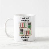 Mahjong Tegels Luck Strategy Player Fans Koffiemok (Links)